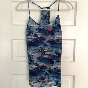 Tropical Racerback J. Crew Tank Top, 4